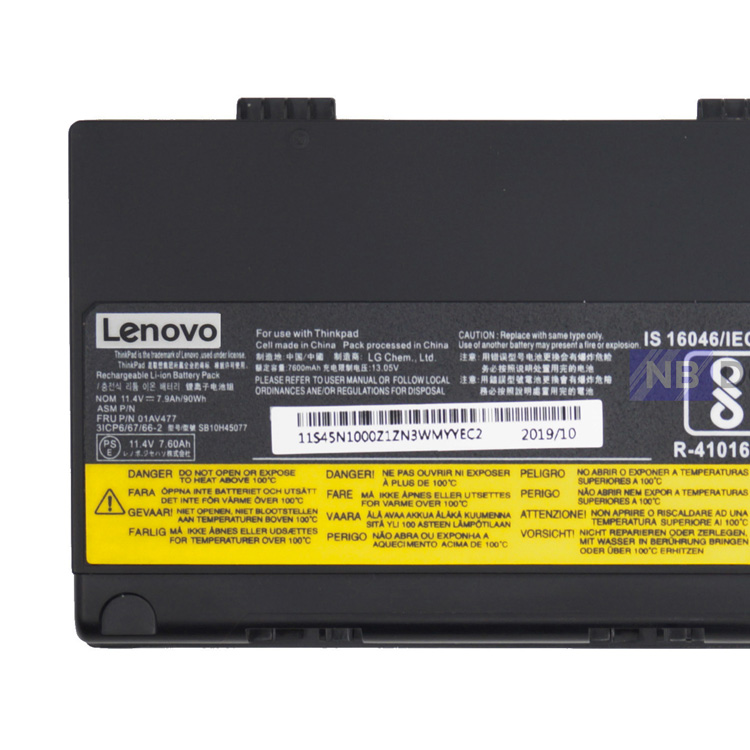 LENOVO 00NY493 batería