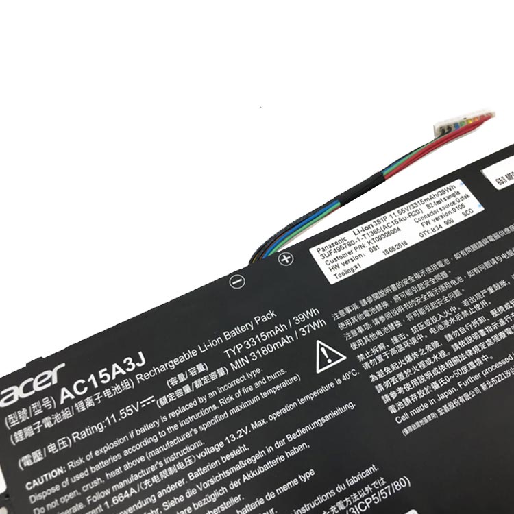 ACER Chromebook R11 CB5-132T-C32M batería