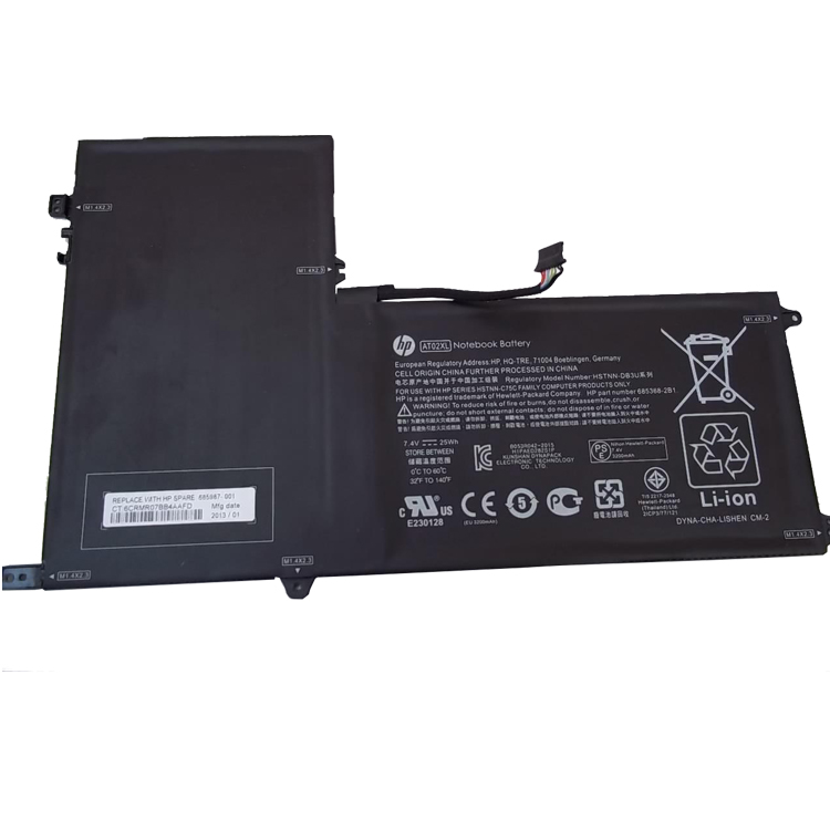 HP HSTNN-IB3U batería