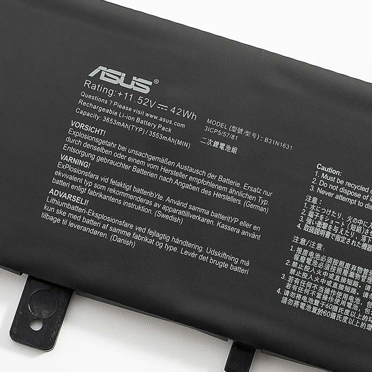 ASUS X505BA-BR139T batería