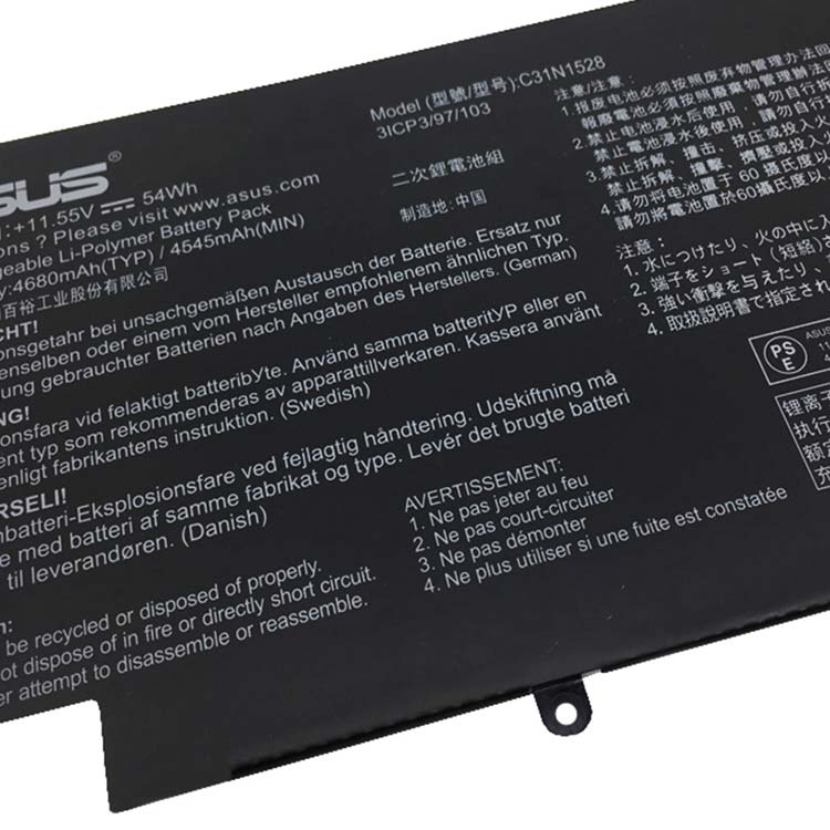 ASUS ZenBook Flip UX360CA-C4231T batería