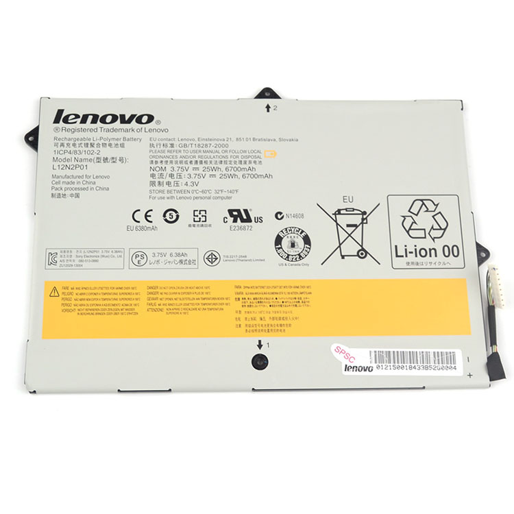 Lenovo MIIX2 10 serie batería