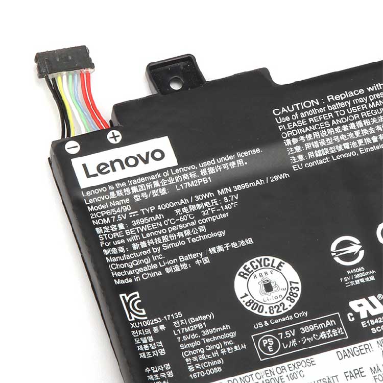 LENOVO L17L3PB0 batería