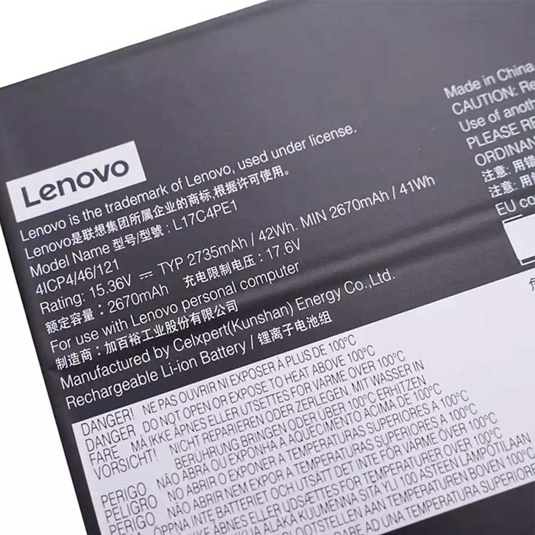 LENOVO YG S730-13IWL I7 16G 512G 10H batería