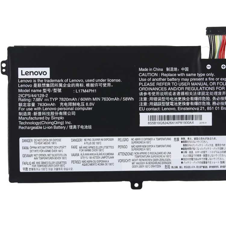 Lenovo Yoga C930-13IKB 81EQ serie batería