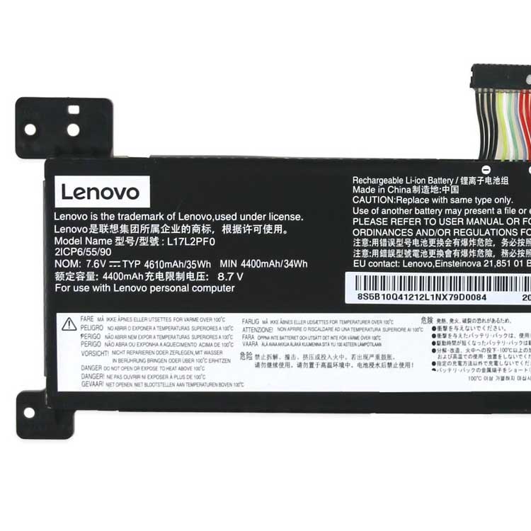 Lenovo ideapad 330-15ARR serie<Br>Lenovo ideapad 330-15ICN serie batería