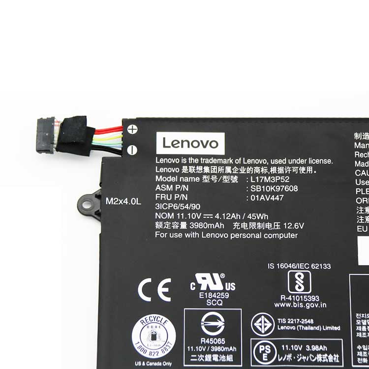 LENOVO Thinkpad R580 batería
