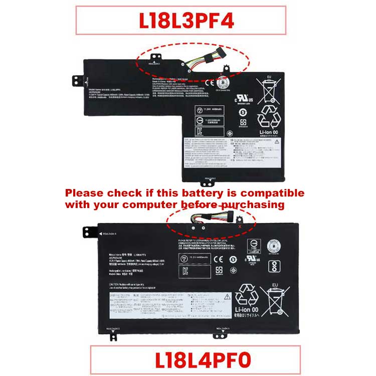 LENOVO L18L3PF4 batería