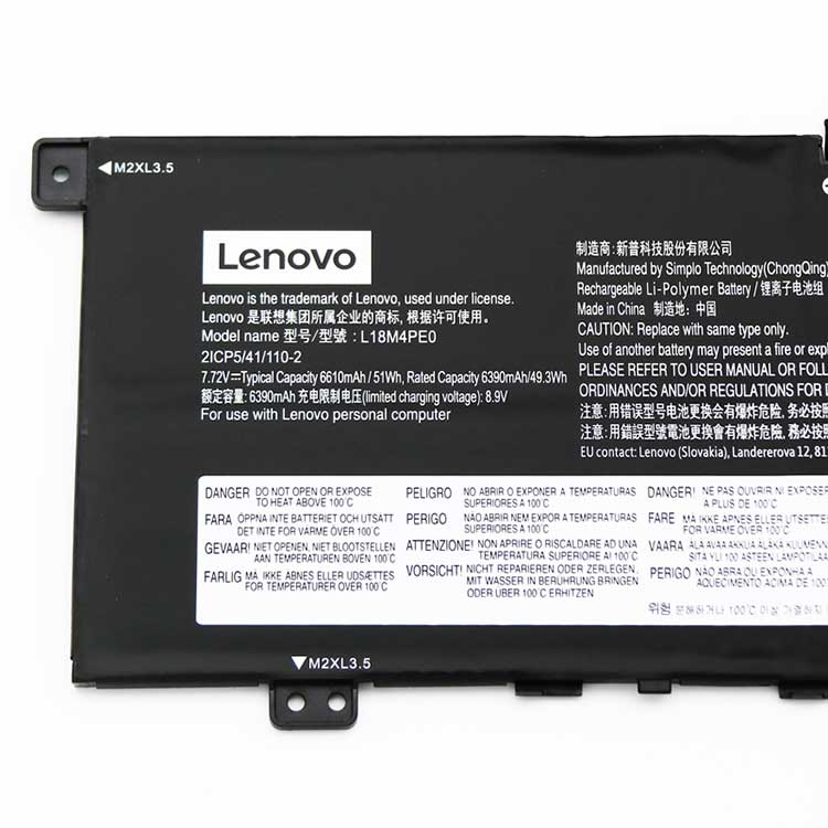 LENOVO L18M4PE0 batería