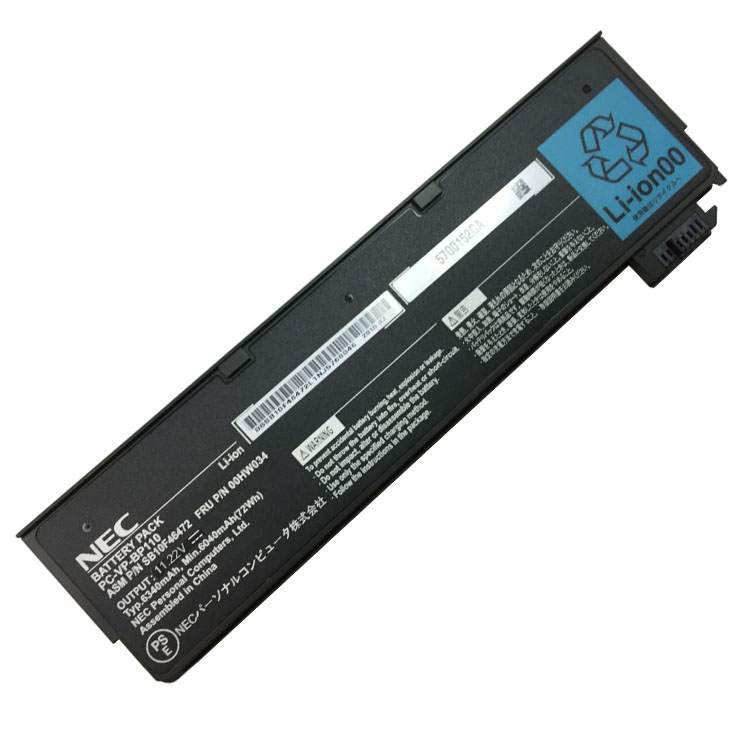 NEC FRU P/N 00HW034 batería