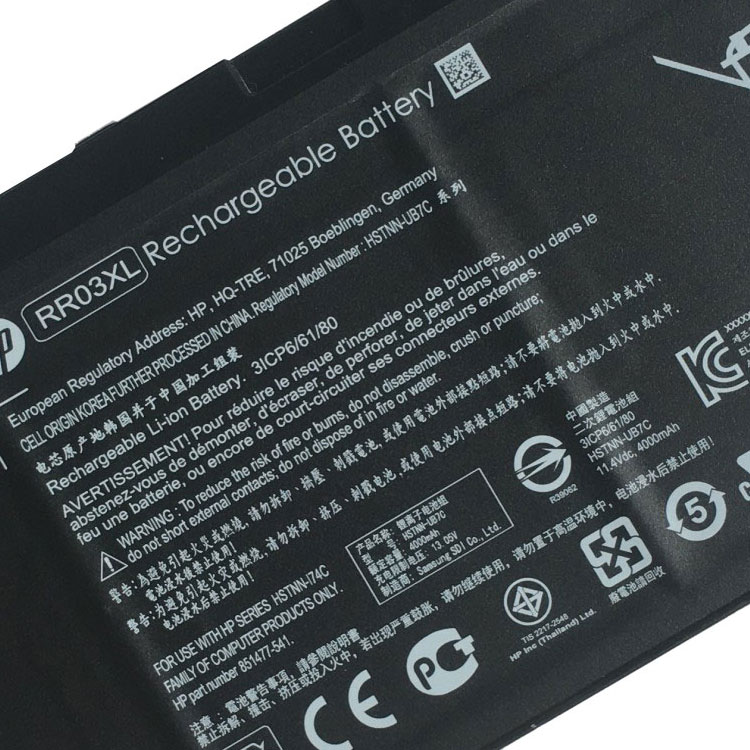 HP ProBook 470 G5 serie batería