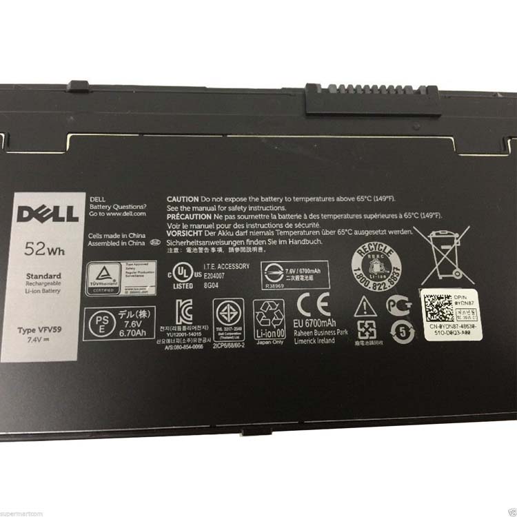 Dell Latitude E7240 serie batería